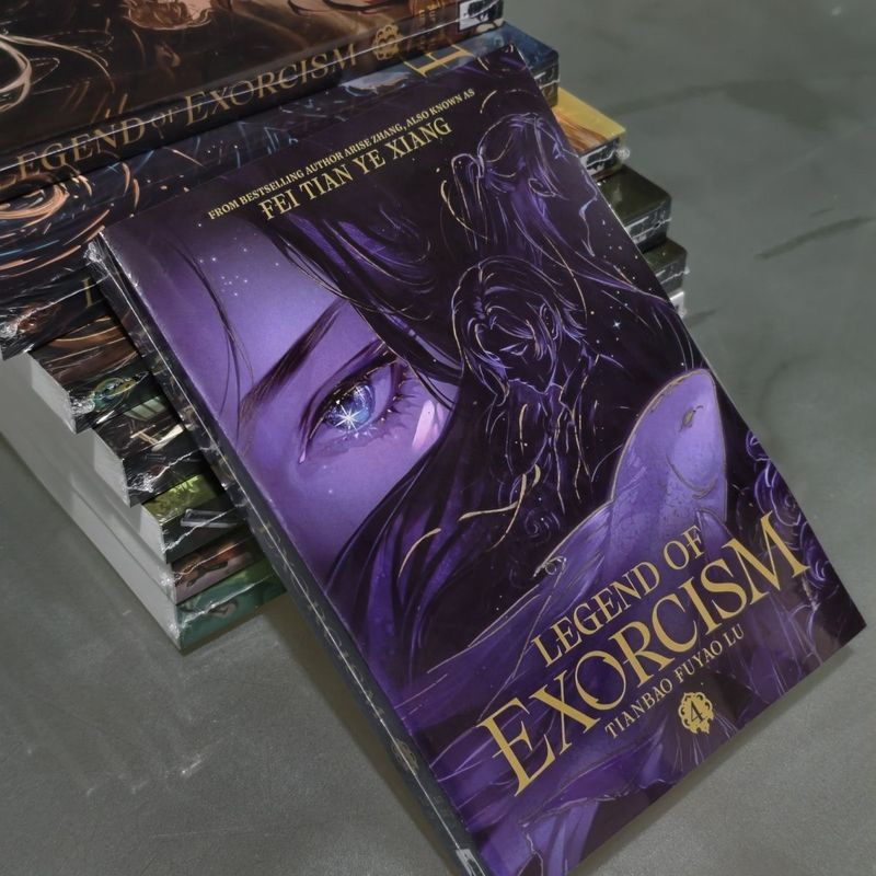 กระดาษหนังสือภาษาอังกฤษ กระดาษหนังสือภาษาอังกฤษ Legend of Exorcism Tianbao Fuyao Lu Vol. 4 (เฟยเทียน