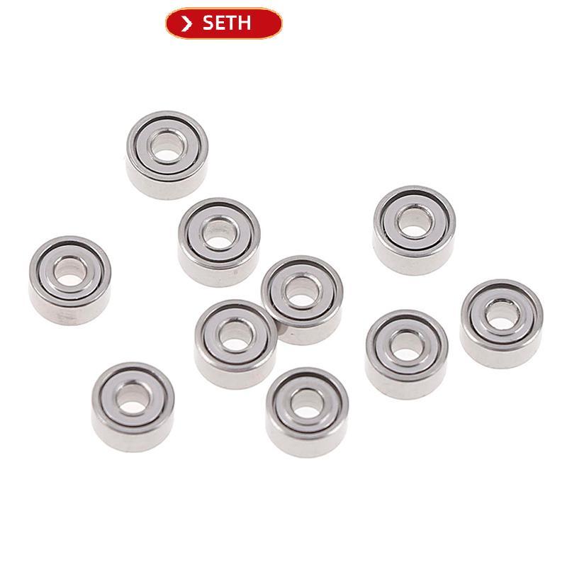 SETH 10 ชิ้น 681XZZ 1.5x4x2 มิลลิเมตรเปิดแบริ่งขนาดเล็ก ball mini hand bearing spinner Vary