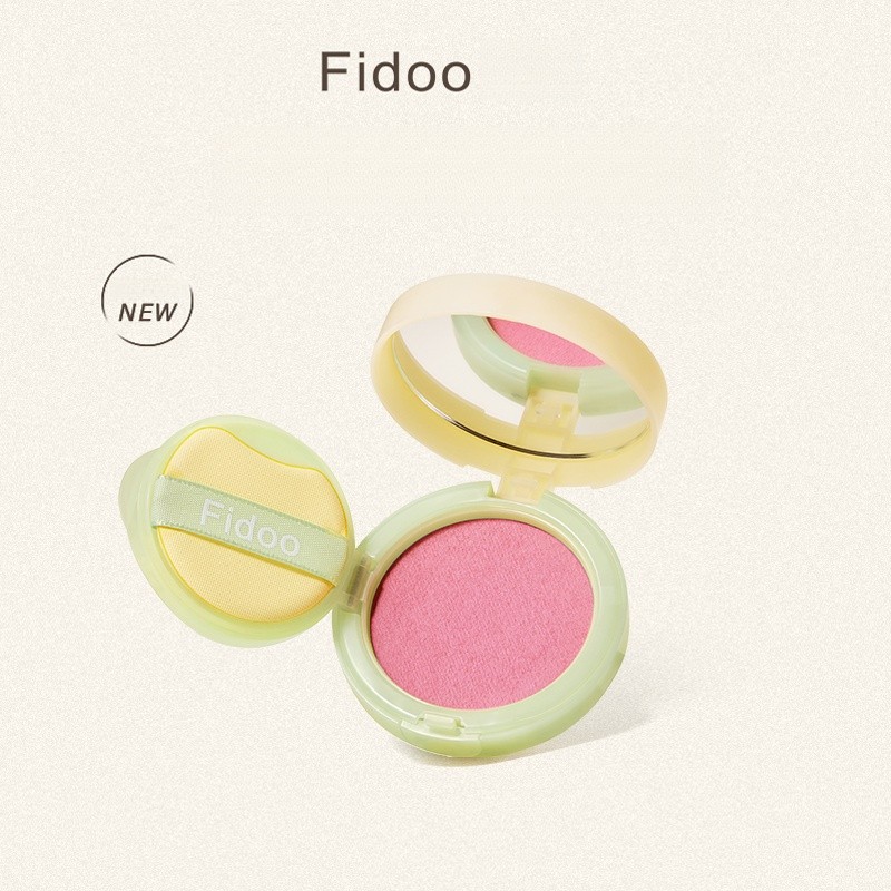 Fidoo Pat-A-Wake Cushion Blush Mud สีเดียว American Nude แต่งหน้า Contour Mud Cream Highlight Bright