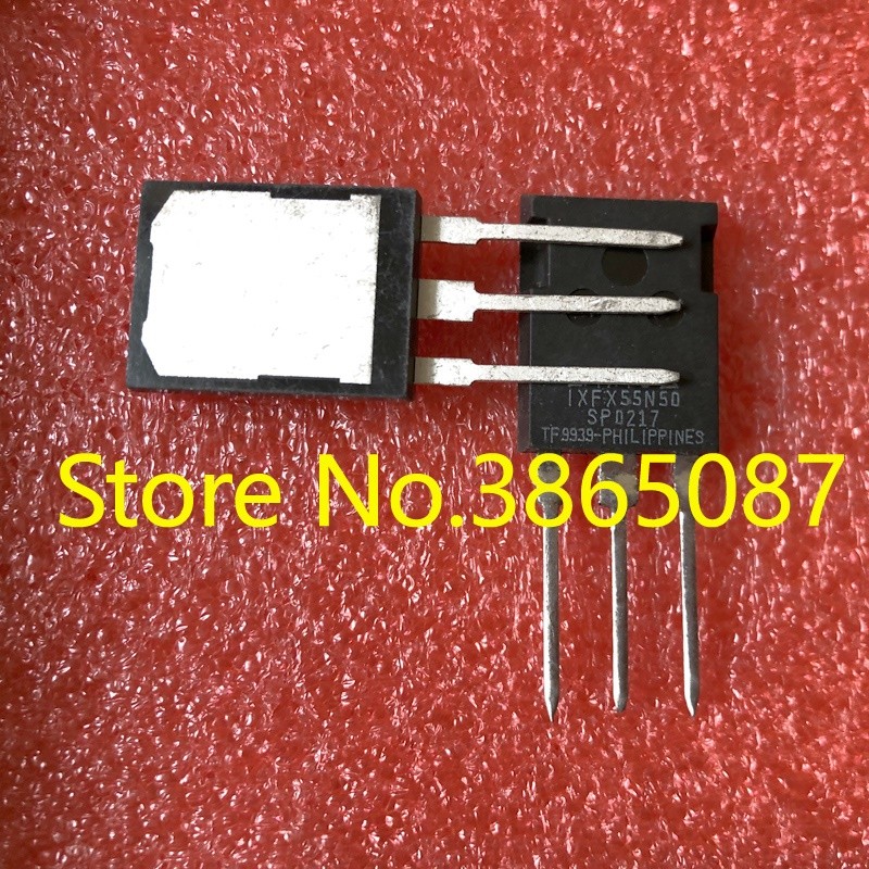 IXFX26N90 IXFX52N60Q2 IXFX52N60 IXFX55N50F IXFX55N50 POWER MOSFET ทรานซิสเตอร์ MOSFET MOSFET หลอด 10