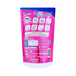 LeeMart น้ำยาซักผ้า เปา วินวอช PAO Win Wash 620ML เปาน้ำ เปาเข้มข้น เปาวินวอช สูตร ลิควิด ถุงเติม เปาวินวอชน้ำ สีชมพู...