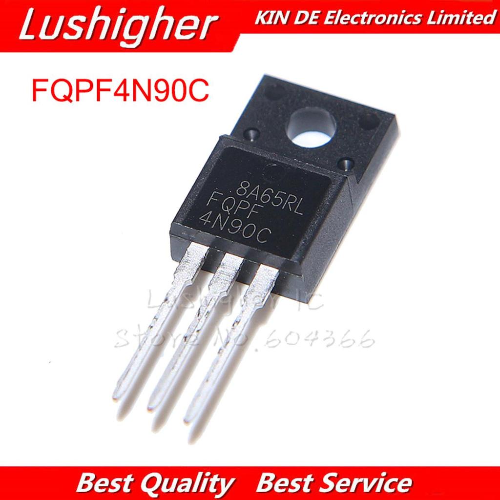 10 ชิ้น FQPF4N90C TO-220 4N90C 4N90 TO220 ทรานซิสเตอร์