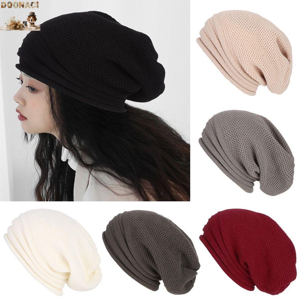 DOONACI Warm Cap Baggy Men Skiing Beanie Hat