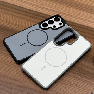 Magnetic เคสมือถือ For Samsung A56 A55 A07 A17 A06 A16 A37 A57 A26 A36 S23 S24 S25 S26 Ultra รูขนาดใหญ่ สองในหนึ่งเดียว