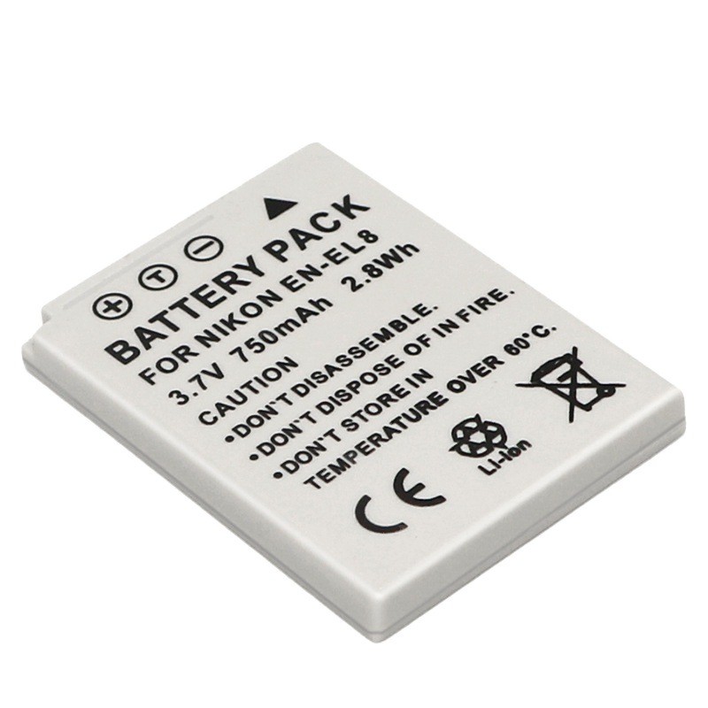 Suitable for NIKON EN-EL8 digital camera battery Coolpixp1p2s1s2 camera