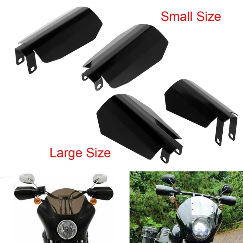 Zzz Compacted Heavy Duty Steel Wind Deflector Hand Guards สําหรับ 883 รถจักรยานยนต์จักรยาน Handlebar