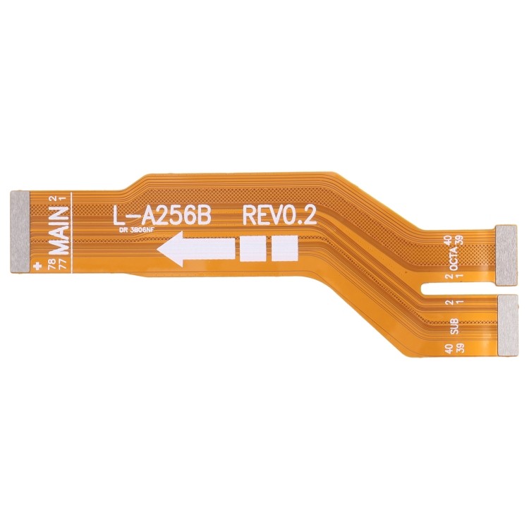 คุณภาพดีสําหรับ Samsung Galaxy A25 5G SM-A256B OEM เมนบอร์ดเชื่อมต่อ Flex Cable