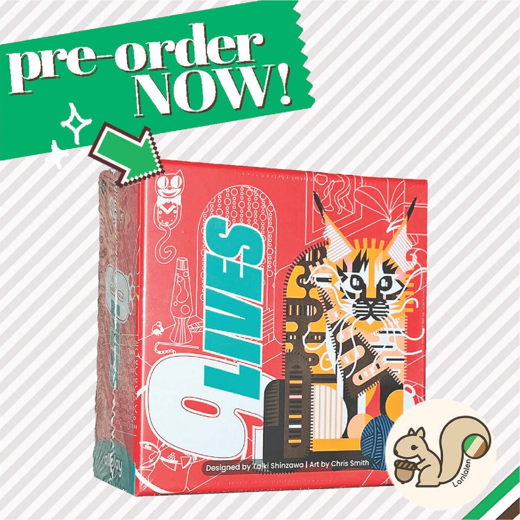9 Lives Board Game บอร์ดเกม [Pre-Order]