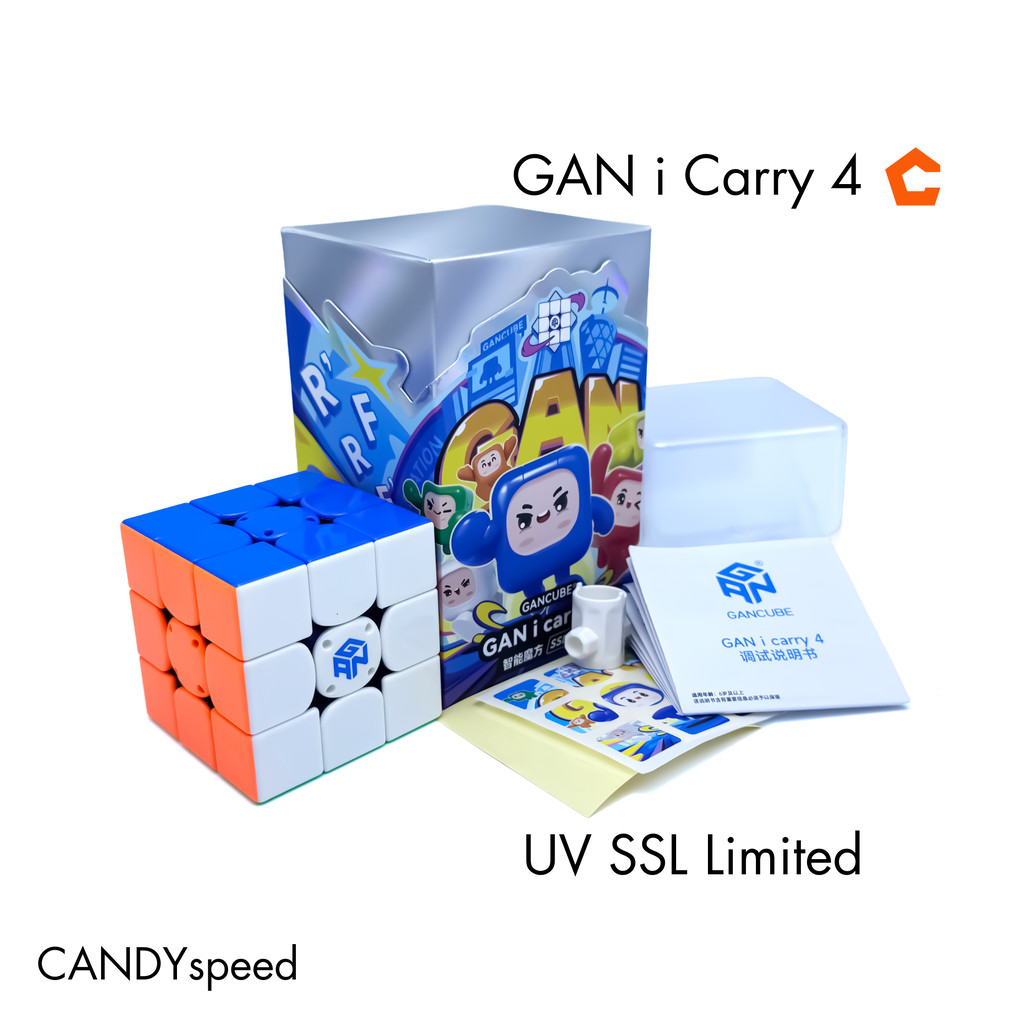 GAN356 i Carry 4 รูบิคอัจฉริยะ | Smart Cube | By CANDYspeed