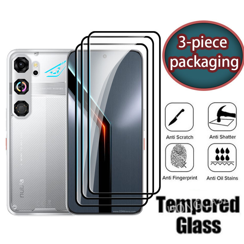 3 ชิ้นบรรจุภัณฑ์ 9D ป้องกันหน้าจอสําหรับ ZTE Nubia Neo5 GT Pro Neo 5 Neo5GT Neo5Pro 4G 5G 2026 คลุมทั้งหมดกระจกนิรภัยใส HD ฟิล์มป้องกัน Anti Scratch