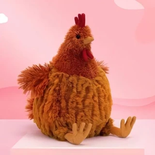 25cm ตุ๊กตาไก่ ของเล่นตุ๊กตา ของเล่นเด็ก ของขวัญวันเกิด