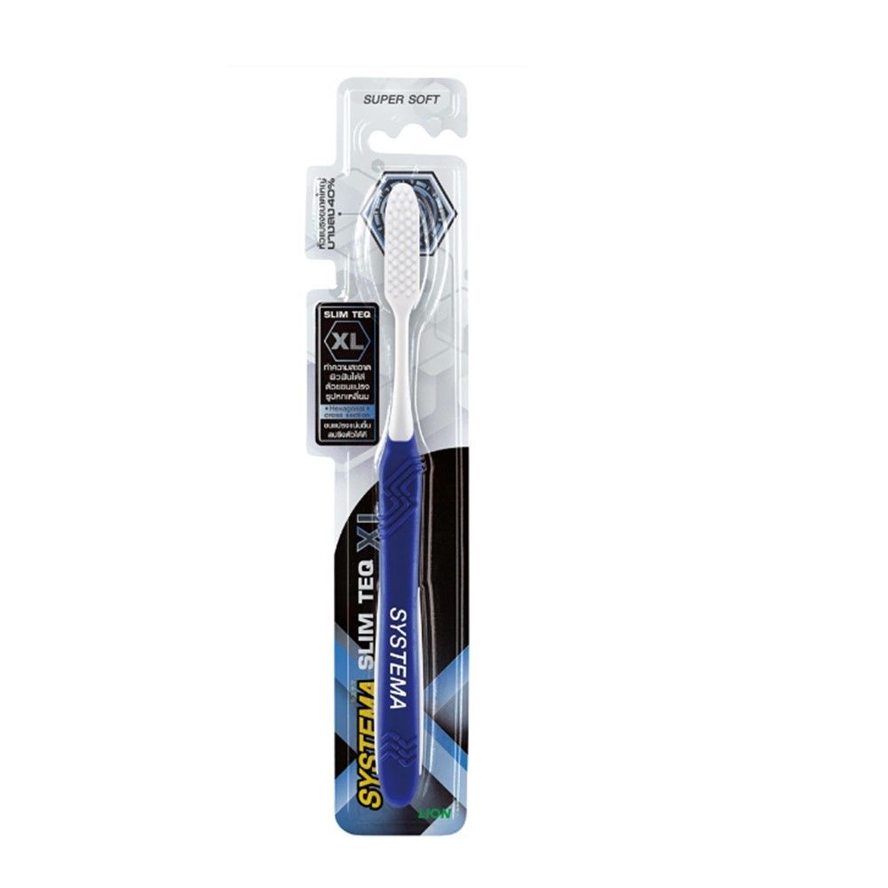 ซิสเท็มมา แปรงสีฟัน สลิมเท็ค XL SYSTEMA TOOTHBRUSH SLIM TEQ XL