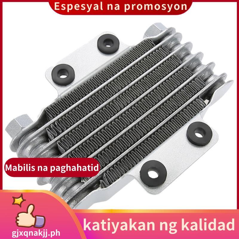 หม้อน้ําระบายความร้อนรถจักรยานยนต์ 85Ml Universal Silver อลูมิเนียมสําหรับ 100Cc-250Cc รถจักรยานยนต์