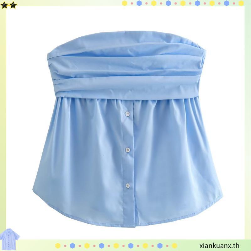 เสื้อเกาะอกJARINYAน่ารัก