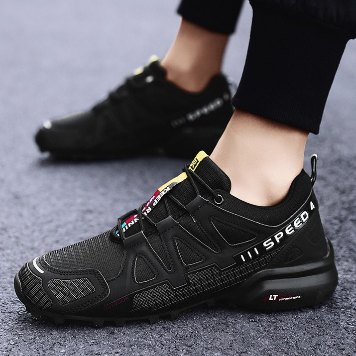 SALOMON รองเท้าวิ่งเทรลและเดินป่า กระชับทรงแซลมอน สวยเท่ รูปที่ 8