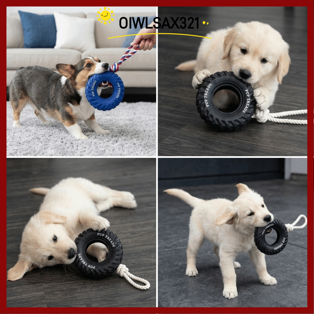OIWLSAX321 ทนทานสุนัขเคี้ยว,ยางรูปยางพรีเมี่ยมสุนัขยางของเล่น, Healthy Oral Care Heavy Duty ทําความส