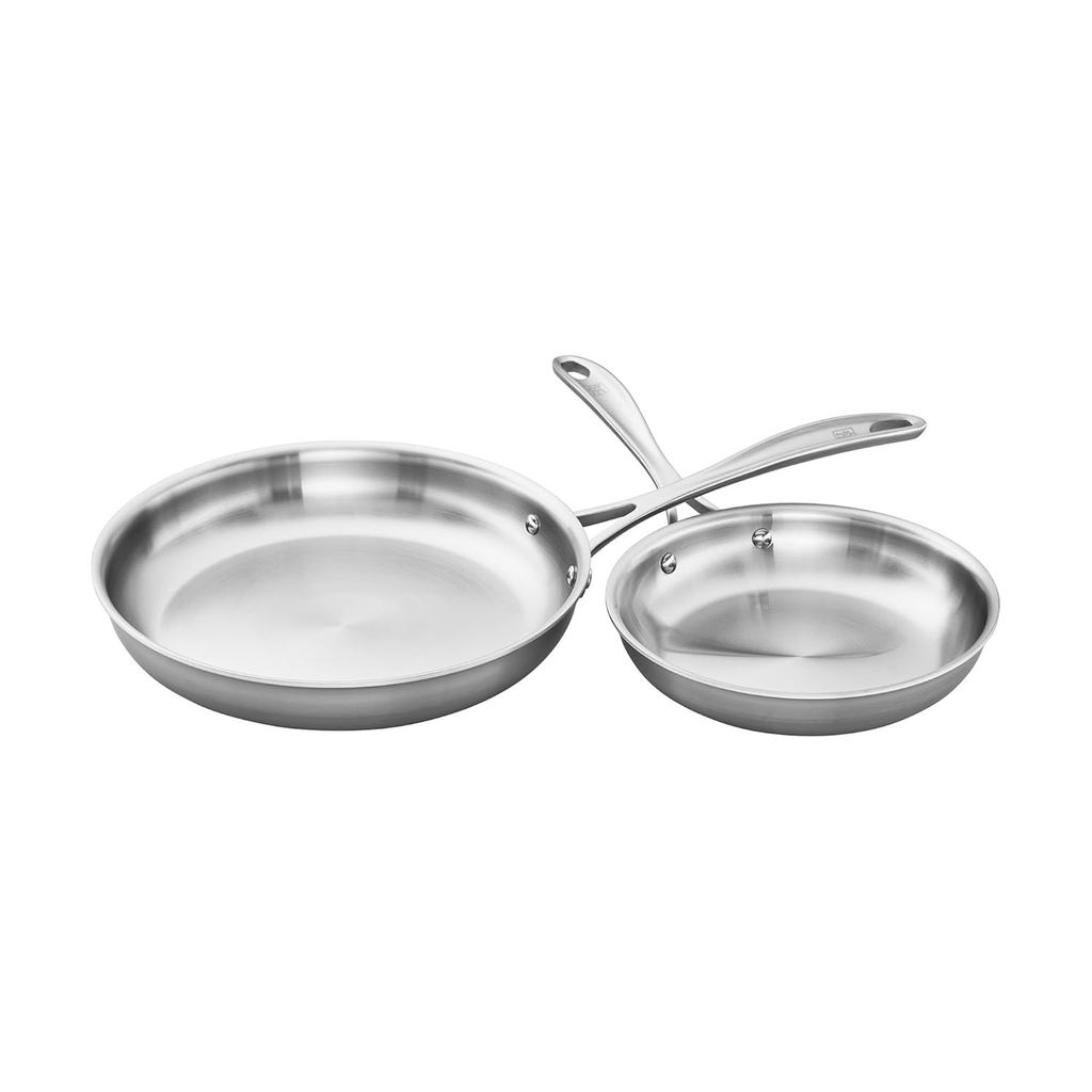 ZWILLING Spirit ชุดกระทะสแตนเลส 3 ชั้น 2 ชิ้น