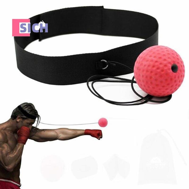 [Sich] Boxing Reflex Speed Punch Ball Training Hand Eyeประสานงานมวยไทยการออกกําลังกาย ใหม่ ใหม่