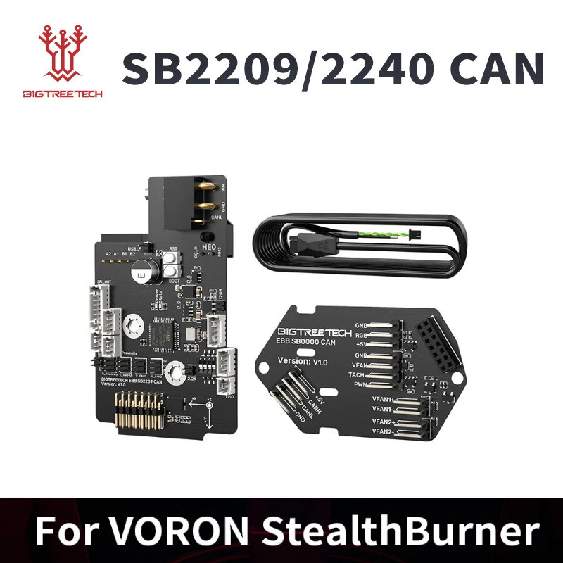 HB BIGTREETECH EBB SB2209 SB2240 CAN V1.0 CanBus HeadTool USB PT1000 สําหรับ Klipper Voron StealthBu