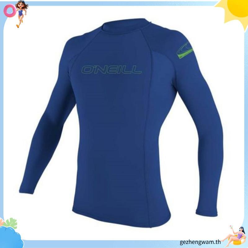 RIPCURL เสื้อว่ายน้ำแขนยาวผู้ชาย กันUV 15SMRV SEARCH UPF PERF L/S A25