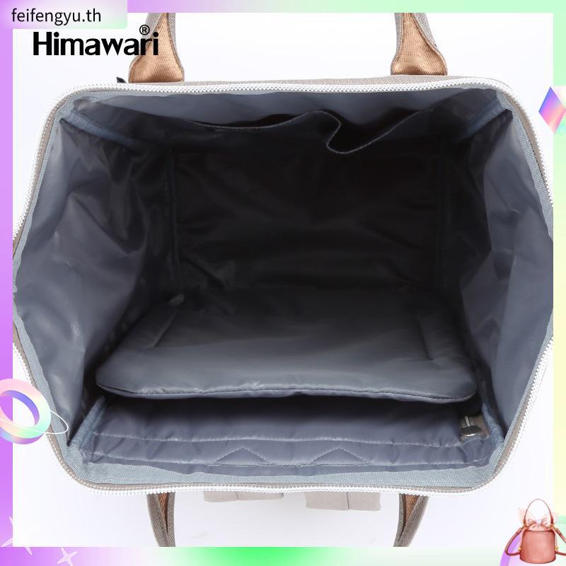 HIMAWARI กระเป๋าเป้สะพายหลัง กันน้ำ 15" Laptop Backpack with USB Port รุ่น 1881 สี #07 Purple