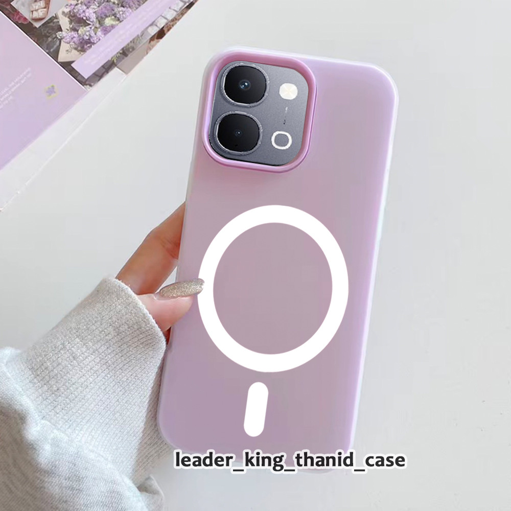 💥COD-ในไทย💥Jelly 2in1 เคส สำหรับ ViVo Y31D 2026 V70 5G V70Fe V70Elite Y11D Y05 Y31D รุ่นใหม่ เคสนิ่ม สีพาสเทล 051