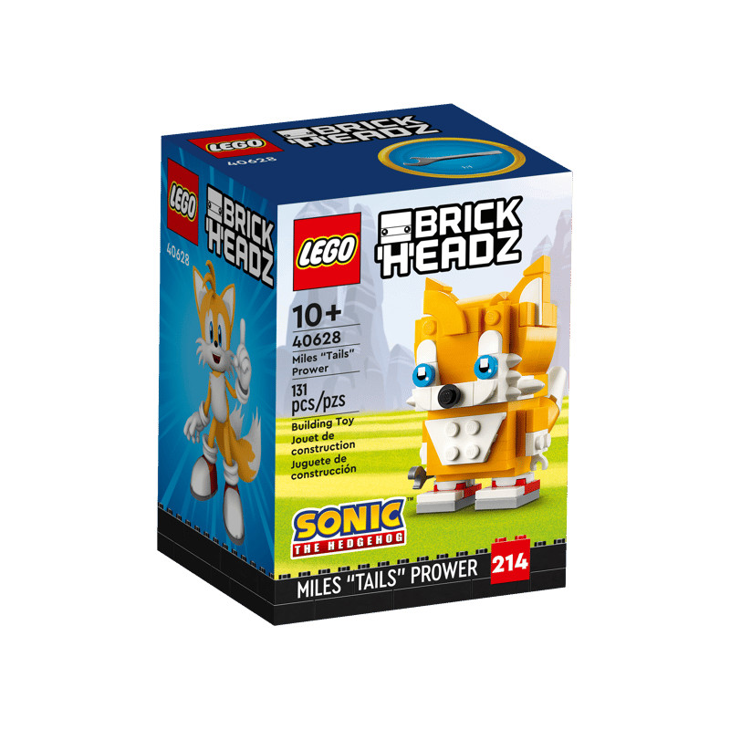 LEGO BrickHeadz 40628 Sonic The Hedgehog Tails รูปประกอบของเล่น