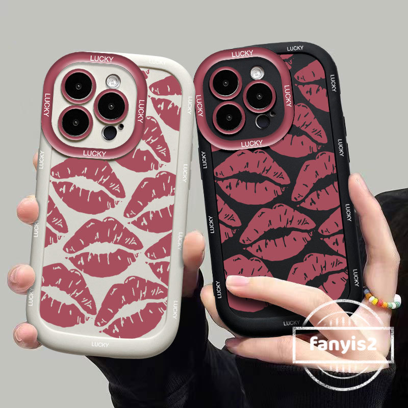 ปลอกใช้งานร่วมกับ IPhone 15 Pro Max Case 11 16 14 13 12 Pro Max 7 8 Plus X Xr Xs Max SE2020 Kiss Meเ