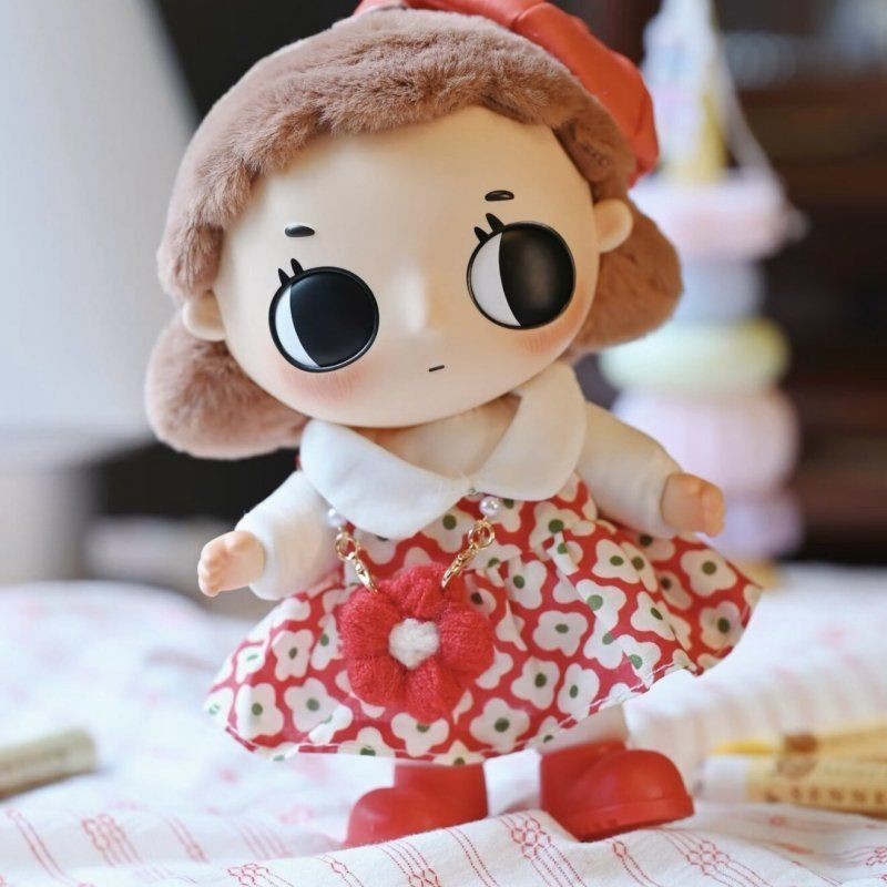 Nyota Little Instant Series จี้ตุ๊กตาผ้ากํามะหยี่ Tata Powa เสื้อผ้าชุดเปลี่ยนชุดสูท