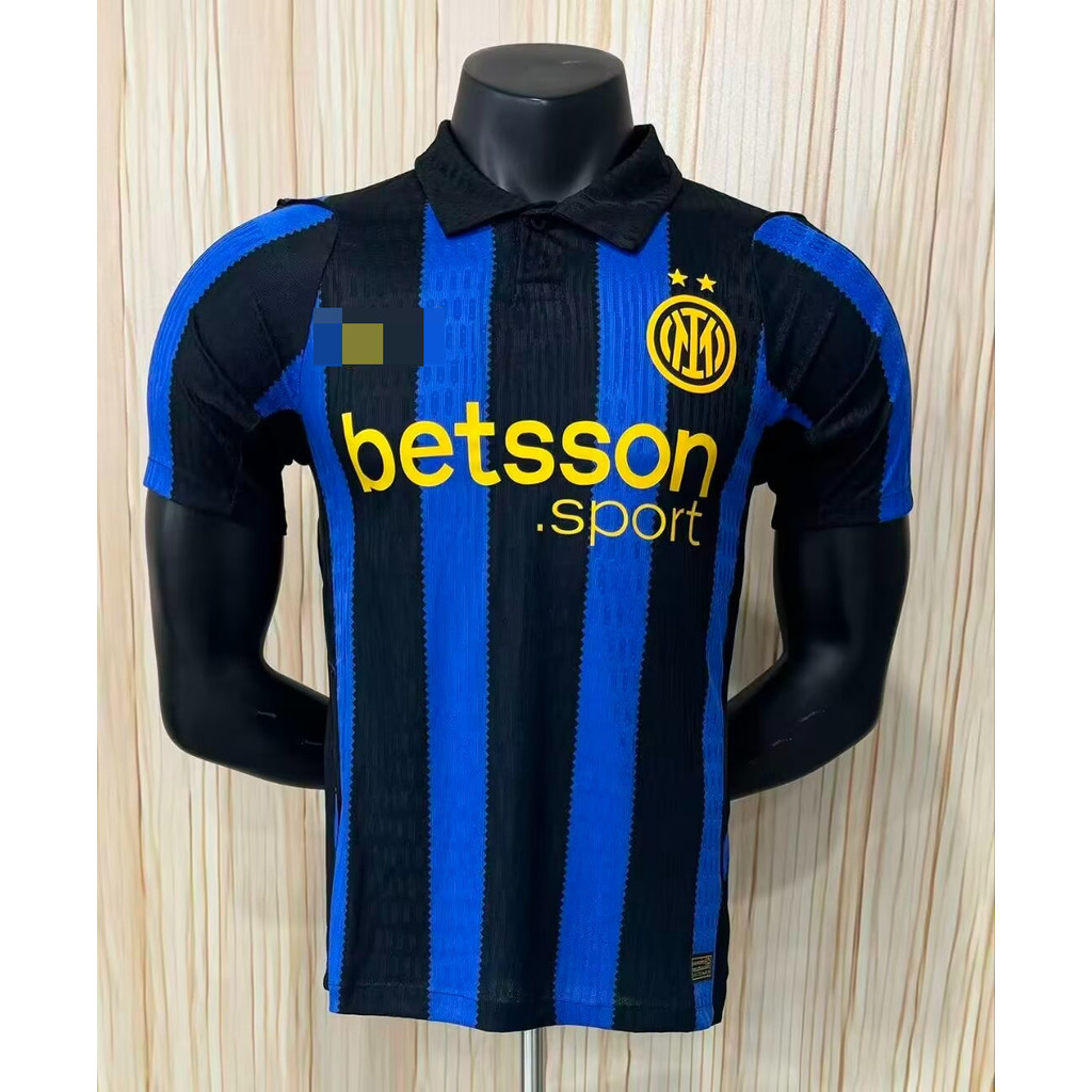 Player edition 2627 Inter Milan เสื้อยืดแขนสั้นฟุตบอลคุณภาพสูง S-4XL