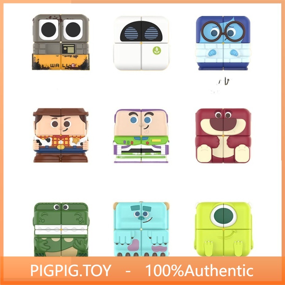 P POPMART POPMART Disney Pixar POP CUBE CUBIEC Series รูป Rubiks CUBE Mystery Box