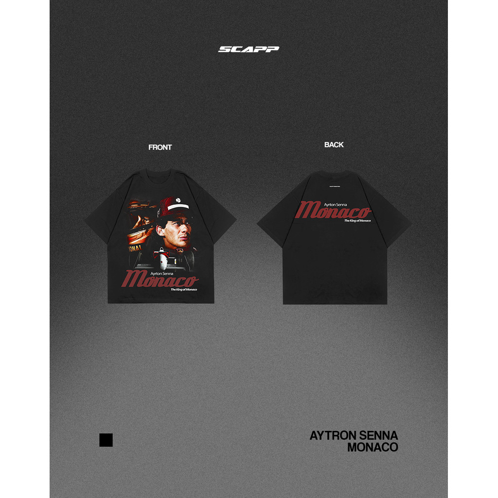 เซป | AYRTON SENNA MONACO | HEAVY WEIGHT OVERSIZE