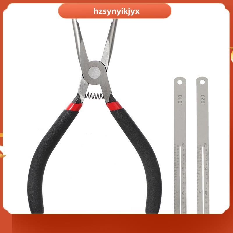 hzsynyikjyx6 นิ้วกีตาร์ Fret Puller, Flat-Nose คีม, Fret Replacement คีม, Fret Puller เครื่องมือ 2 F