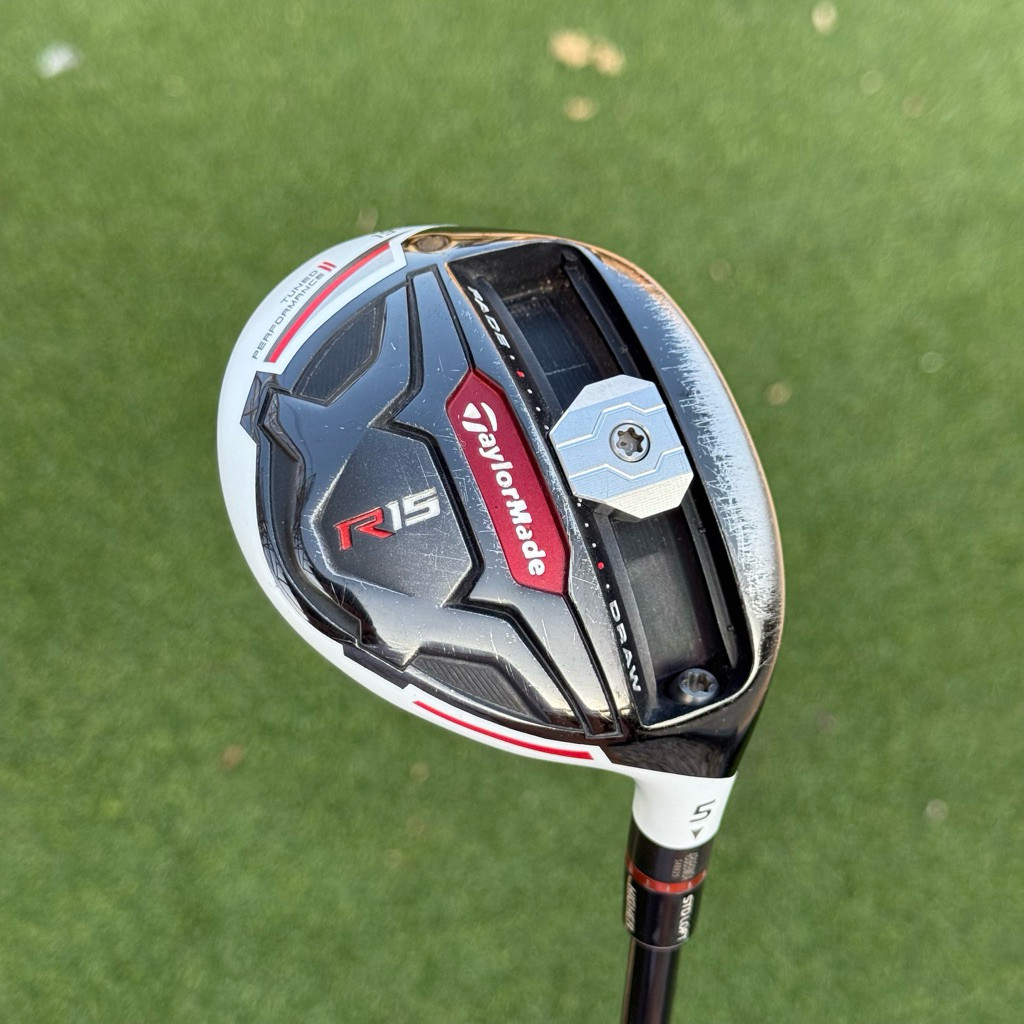 Fairway5 Taylormade R15 loft 15 Flex R พร้อมโคเวอร์ ไม้กอล์ฟมือสอง JPGolfclub