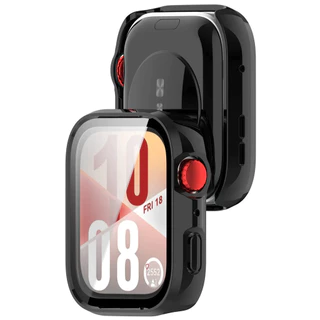 กระจกนิรภัยป้องกันหน้าจอสําหรับ Huawei Watch Fit 5 Pro กรอบกันชนสําหรับ Huawei Watch Fit 5 Hard PC กรณี
