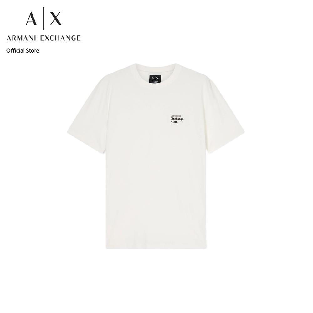 Armani Exchange เสื้อยืดผู้ชาย รุ่น XM002504-AF10358-U0009 สีขาว