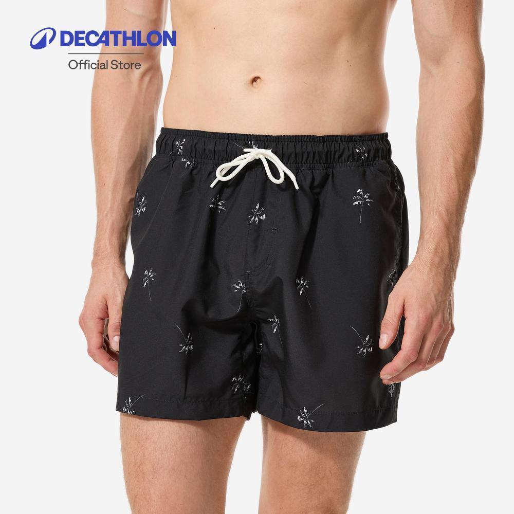 Decathlon Men’S Surfing Boardshorts Swim Shorts กางเกงชายหาดโต้คลื่นทรงสั้นขนาด 15 นิ้ว สำหรับผู้ชาย รุ่น 100