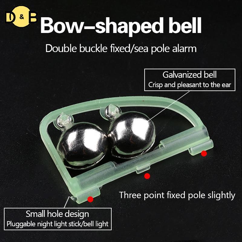 [DB] Bell Fishing Anti-Fall Anti-Fall Sea Pole Throwing Rod Night Light Induction Night Fishing Rod 