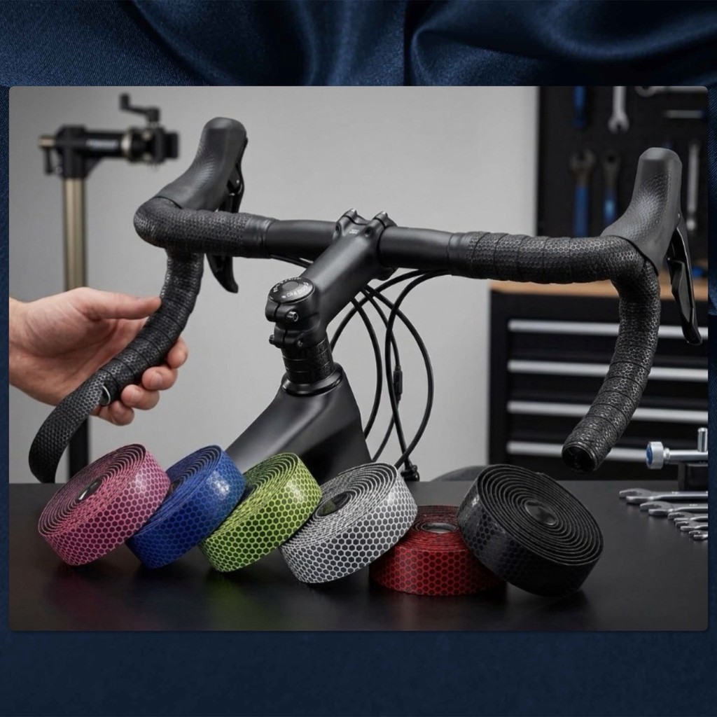 🎀 เทป พันแฮนด์ จักรยาน ผ้าพันแฮนด์ มือจับ เสือหมอบ EVA Bar Tape กันลื่น ระบายอากาศ กระชับมือ ลดแรงสั่นสะเทือน 🎀