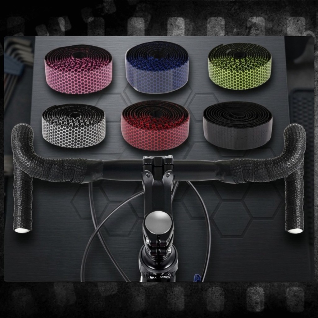 ❤ เทป พันแฮนด์ จักรยาน ผ้าพันแฮนด์ มือจับ เสือหมอบ EVA Bar Tape กันลื่น ระบายอากาศ กระชับมือ ลดแรงสั่นสะเทือน ❤