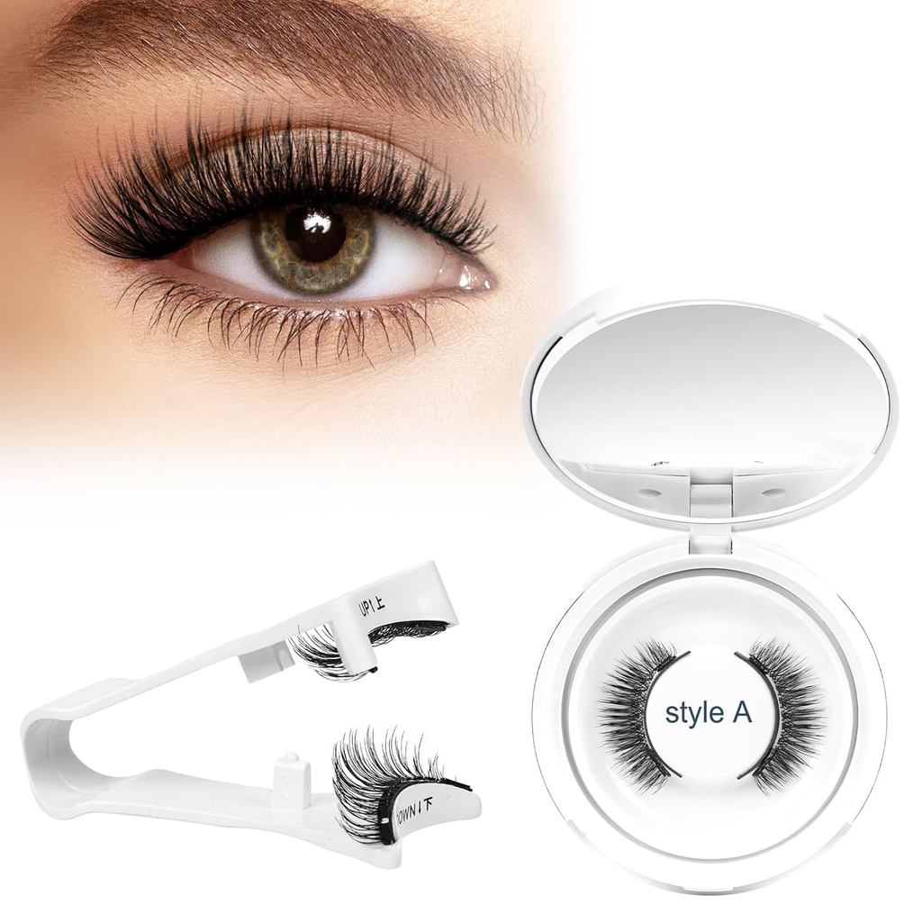 Higu clace Magnetic Eyelashes Magnetic Eyelashes with Applicator Soft Magnetic Eyelashes แต่งหน้าธรร