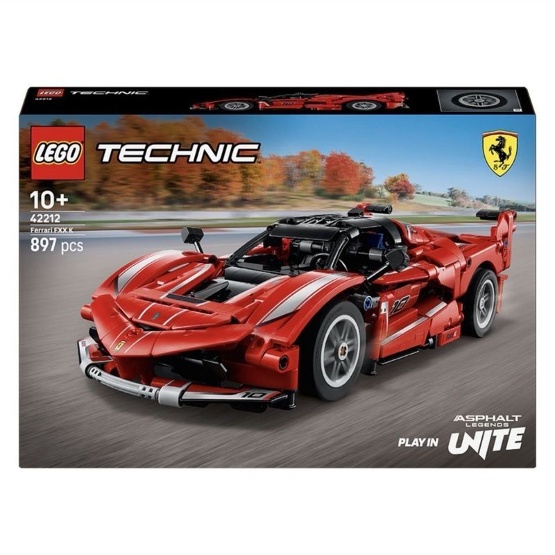 Lego 42212 Mechanical Ferrari FXX Building Block Racing Toy Model Gift
