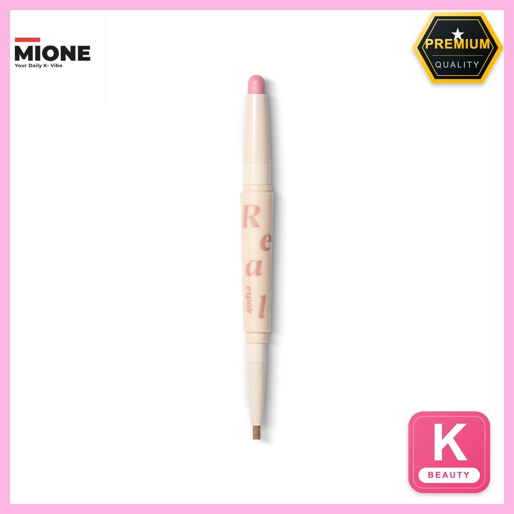 [Espoir] Real Eye Dual Stick -03 Pink Beam / Korean Eye Stick / Pink Beam Shade / ของแท้ 100% โดย MI