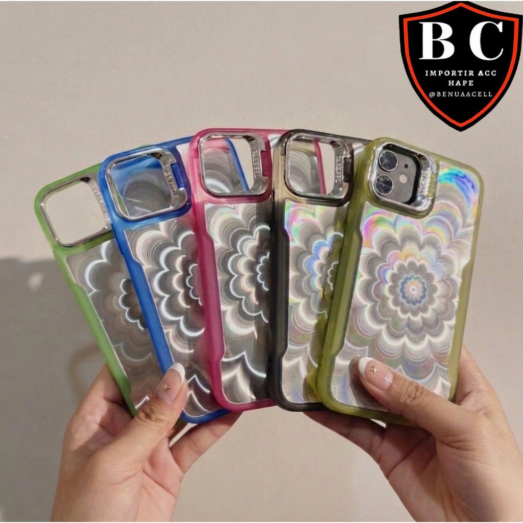 CASE CHROMATIC BRACKET FLOWER 3D สําหรับ XIAOMI POCOPHONE C85 C75 C71 C65 M6 M6 PRO M5S M4 PRO M3 M3