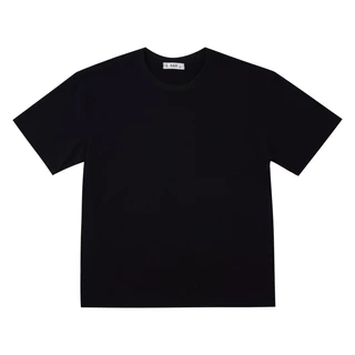 B&R เสื้อยืดแขนสั้น การออกแบบกระเป๋า สีล้วน ทรงหลวมเรียบง่าย สไตล์เกาหลีแมทช์ลุคง่าย