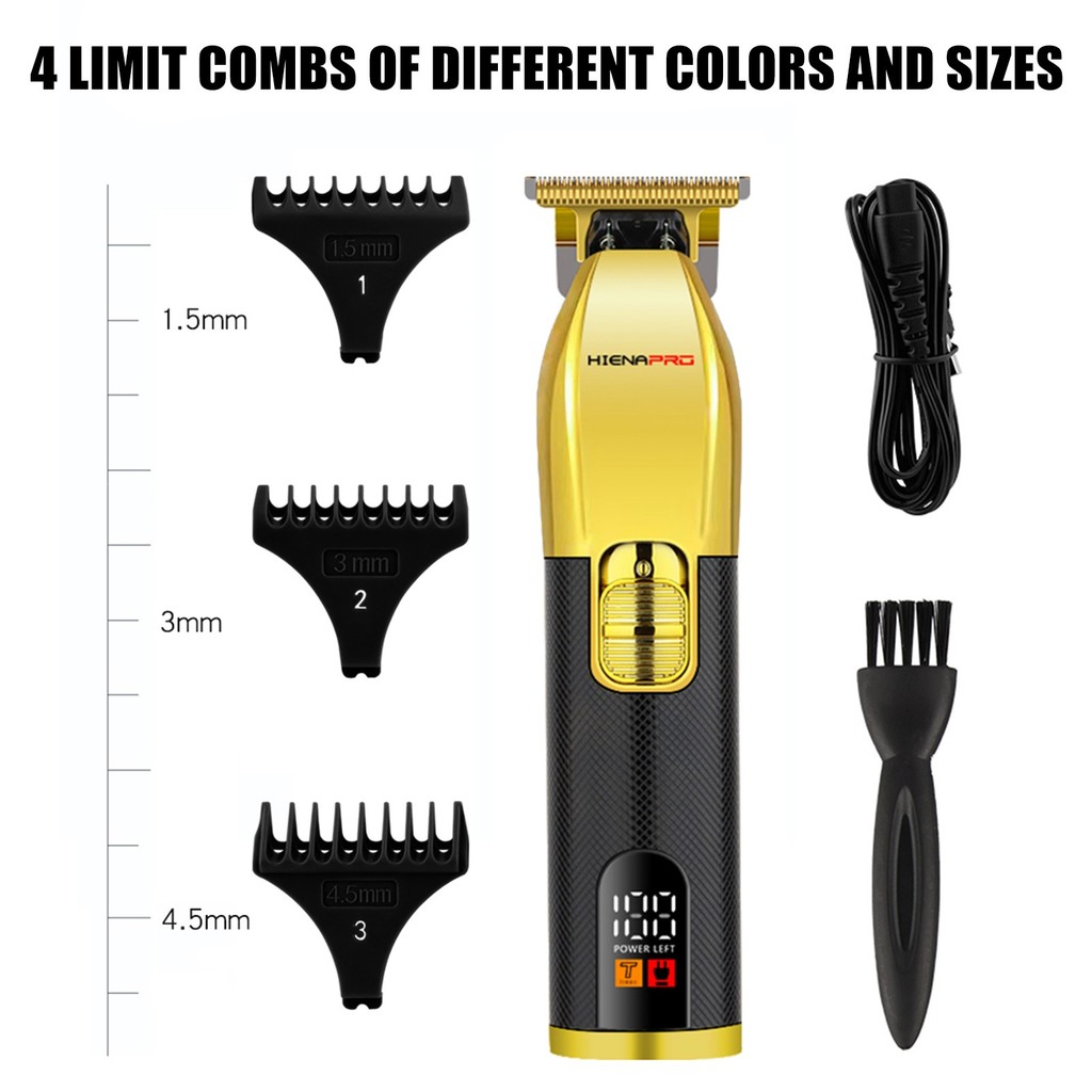 All-in-One Mens Grooming Kit Hairdressing Trimmer ปัตตาเลี่ยนไฟฟ้าสําหรับร้านตัดผมสไตลิสต์หรือบ้าน