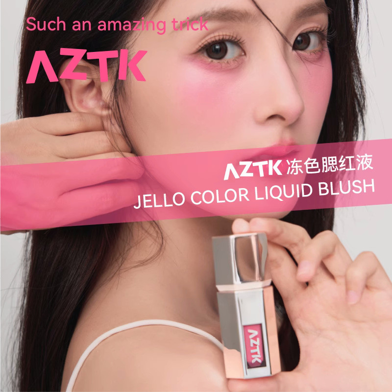 AZ Jingzhi Liquid Blush Liquid Cream Mud jc04 Expansion Shrink Brightening jc01 Matte Nude Makeup At