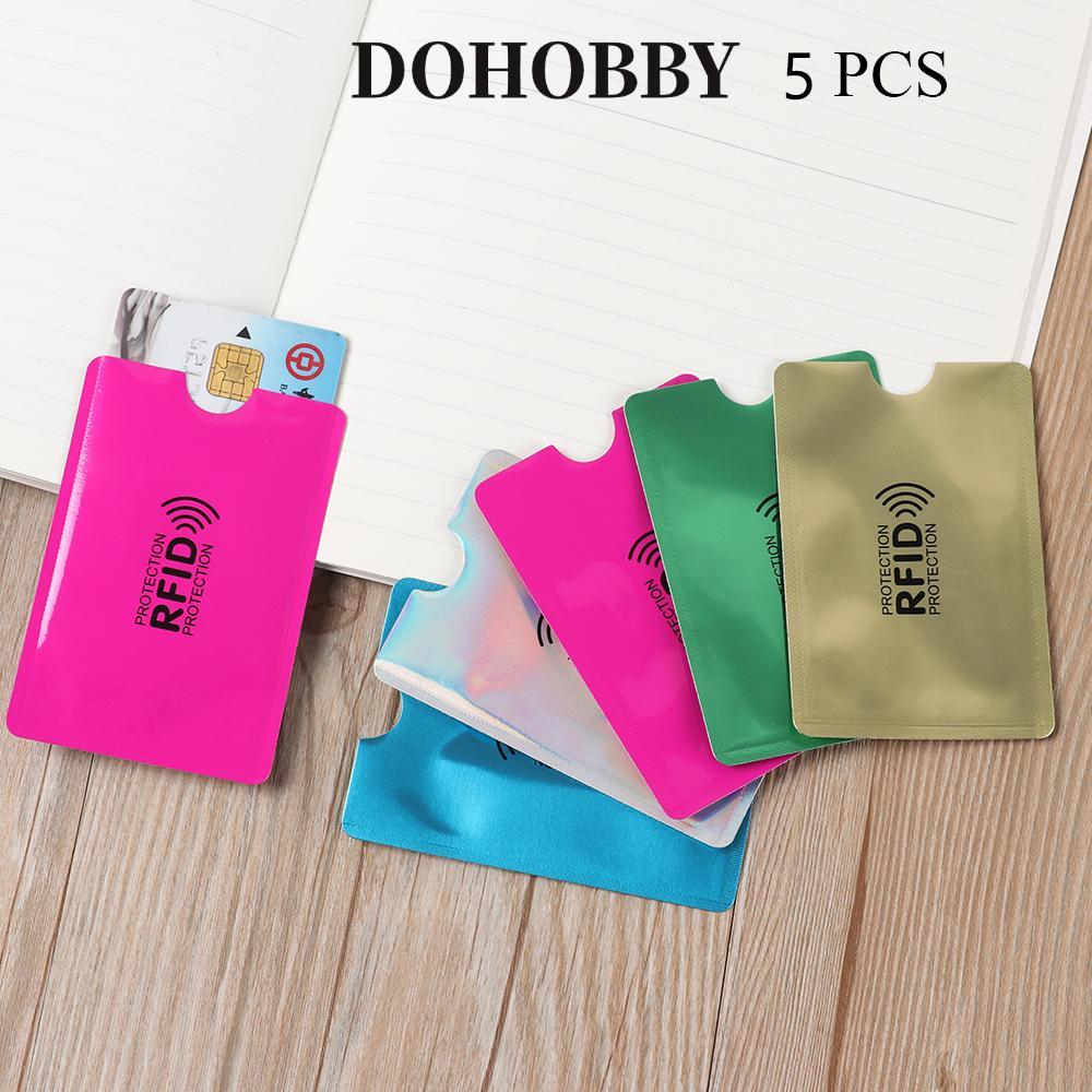 DOHOBBY ซองปกป้องบัตรเครดิตแบบ RFID และป้องกันการขโมย