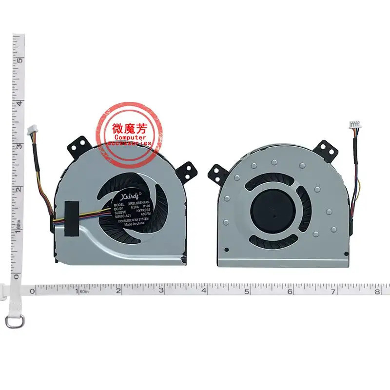 ใหม่พัดลมระบายความร้อน cpu แล็ปท็อปสําหรับ Lenovo IDEAPAD P500 Z500 Z41 Z510 Z400 Z400A Z400T 20224 
