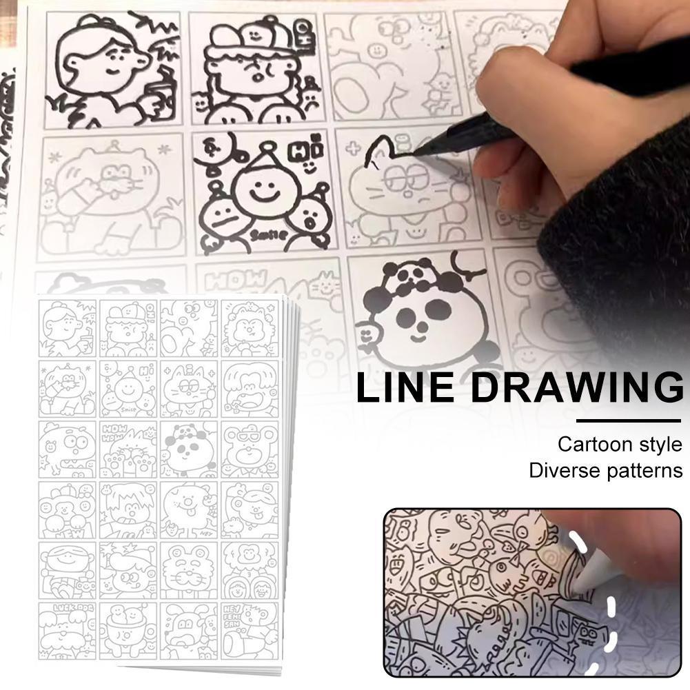สมุดระบายสี | Kids & Children Drawing, Pen Control & Line Beginner Art | หนังสือศิลปะการศึกษา N0